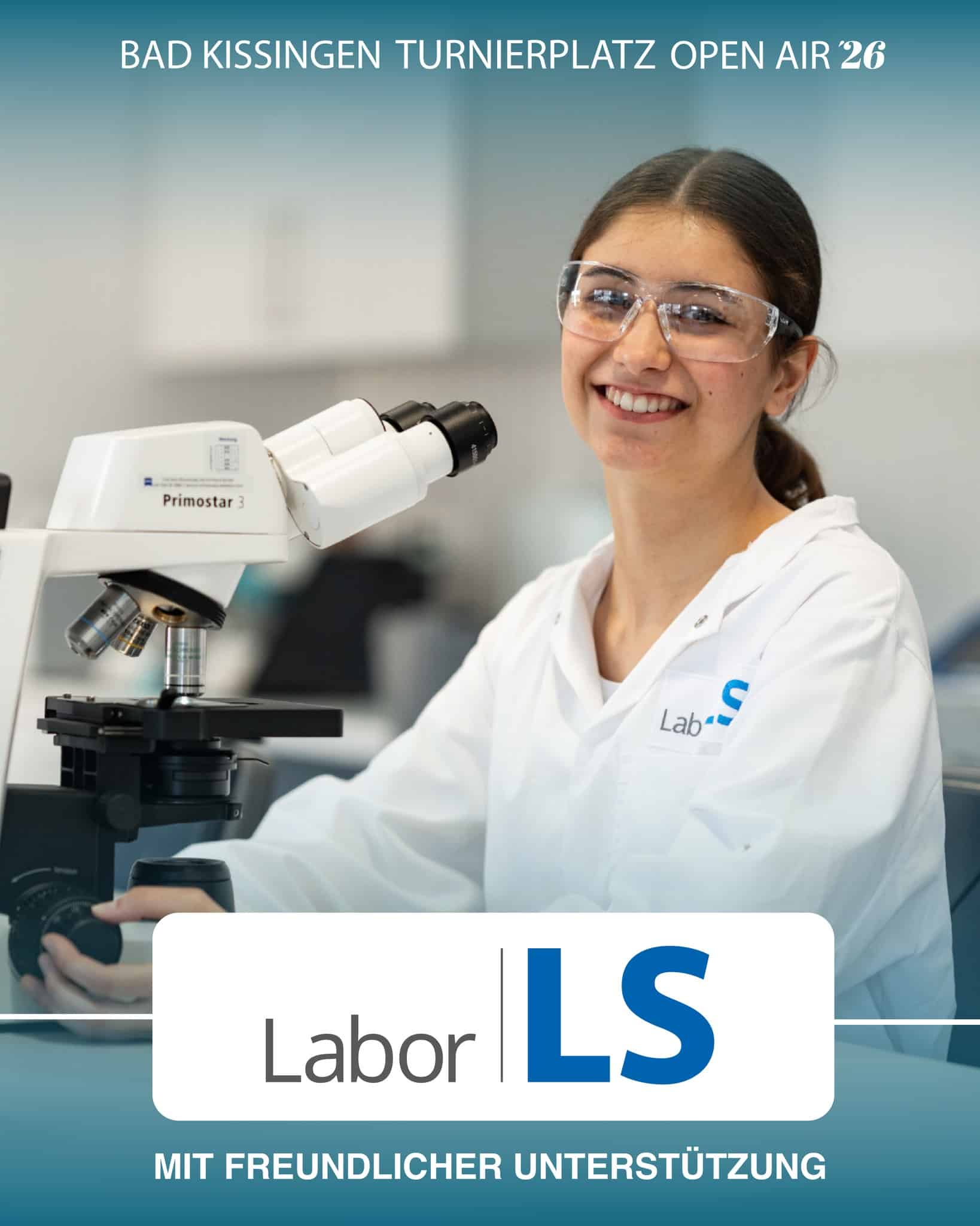 🤝 𝐒𝐩𝐨𝐧𝐬𝐨𝐫𝐞𝐧𝐯𝐨𝐫𝐬𝐭𝐞𝐥𝐥𝐮𝐧𝐠: 𝐋𝐚𝐛𝐨𝐫 𝐋𝐒
Wir freuen uns, @labor.ls als Sponsor des Bad Kissingen Turnierplatz Open Air wieder an unserer Seite zu haben. 💛
Du bist auf der Suche nach einer spannenden Ausbildung? Dann wirf unbedingt einen Blick auf die Karriereseite von Labor LS! 🧪💻
Alle Infos zu den Ausbildungsplätzen findest du hier:
👉 https://karriere.labor-ls.de/ausbildung
Vielen Dank an Labor LS für die Unterstützung unseres Open Airs! 🙌
